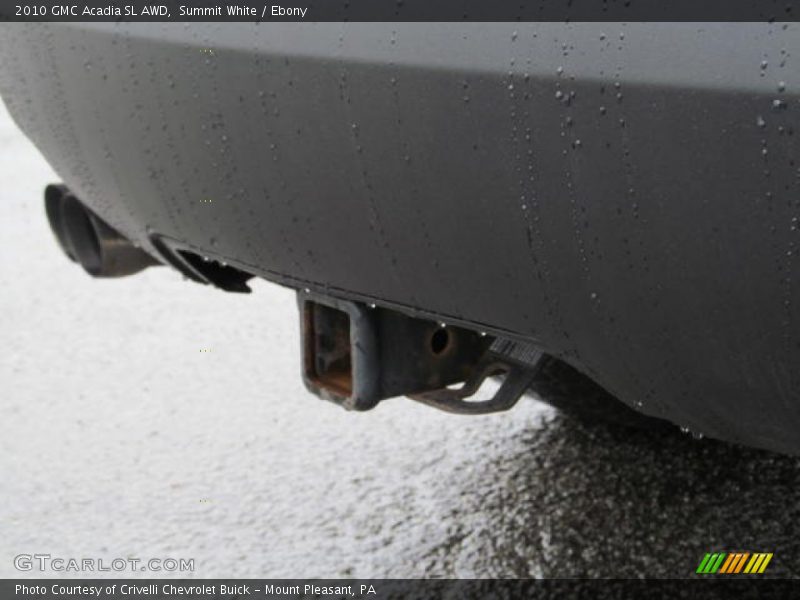 Summit White / Ebony 2010 GMC Acadia SL AWD