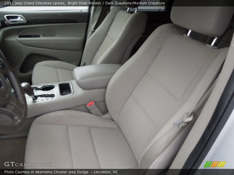 Bright Silver Metallic / Dark Graystone/Medium Graystone 2012 Jeep Grand Cherokee Laredo