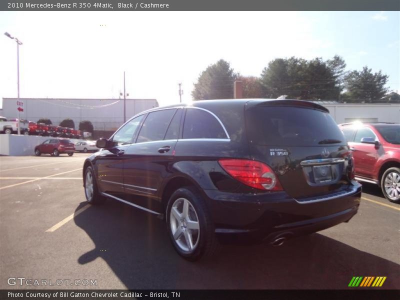 Black / Cashmere 2010 Mercedes-Benz R 350 4Matic