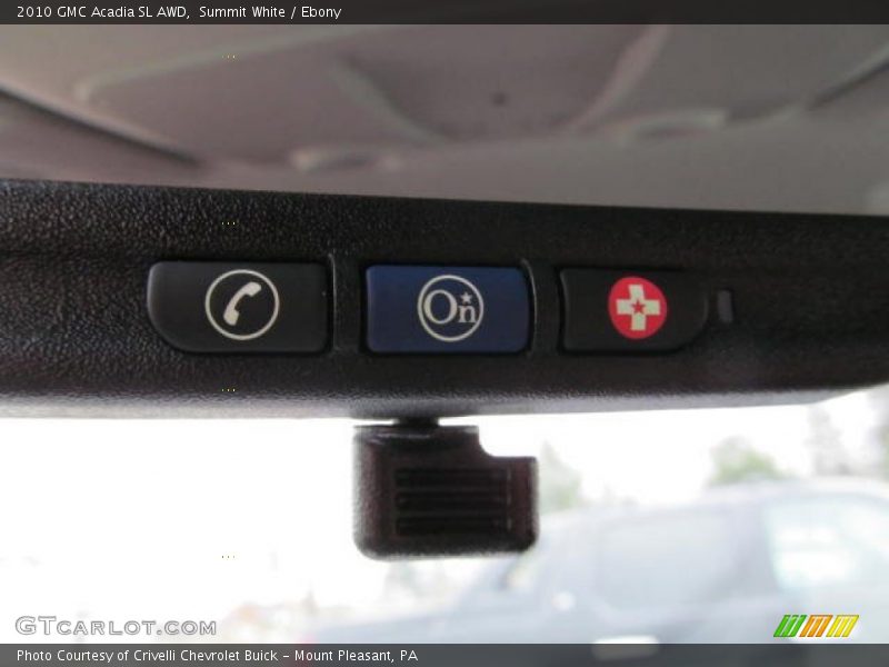 Summit White / Ebony 2010 GMC Acadia SL AWD