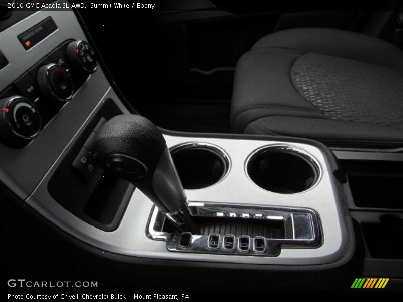 Summit White / Ebony 2010 GMC Acadia SL AWD