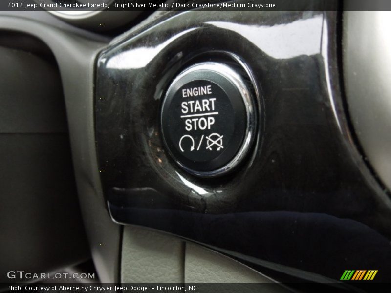 Bright Silver Metallic / Dark Graystone/Medium Graystone 2012 Jeep Grand Cherokee Laredo