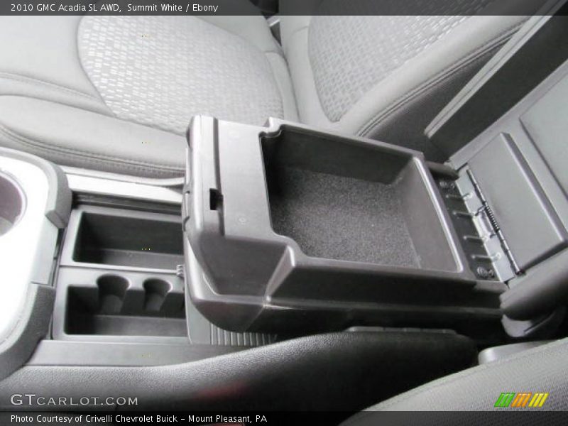 Summit White / Ebony 2010 GMC Acadia SL AWD