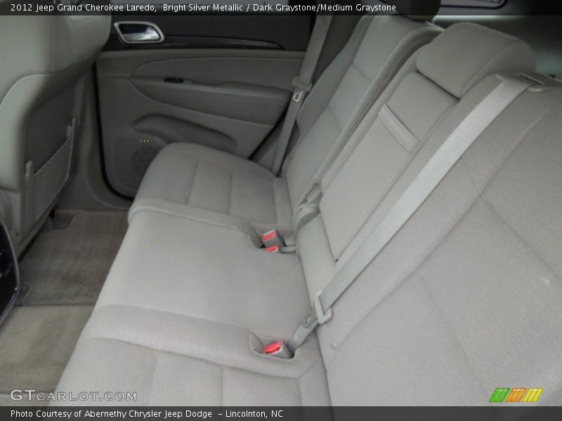 Bright Silver Metallic / Dark Graystone/Medium Graystone 2012 Jeep Grand Cherokee Laredo