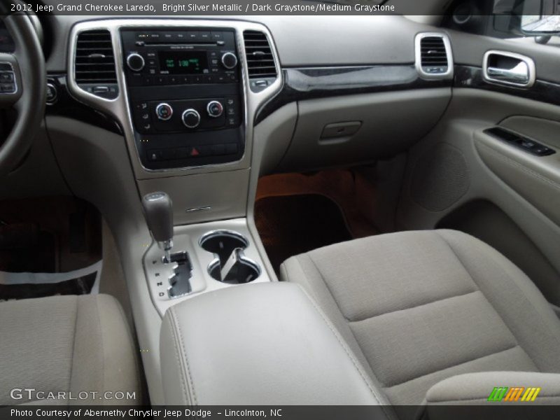 Bright Silver Metallic / Dark Graystone/Medium Graystone 2012 Jeep Grand Cherokee Laredo