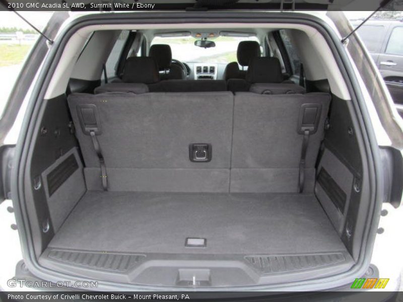Summit White / Ebony 2010 GMC Acadia SL AWD