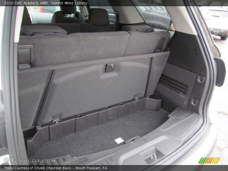 Summit White / Ebony 2010 GMC Acadia SL AWD
