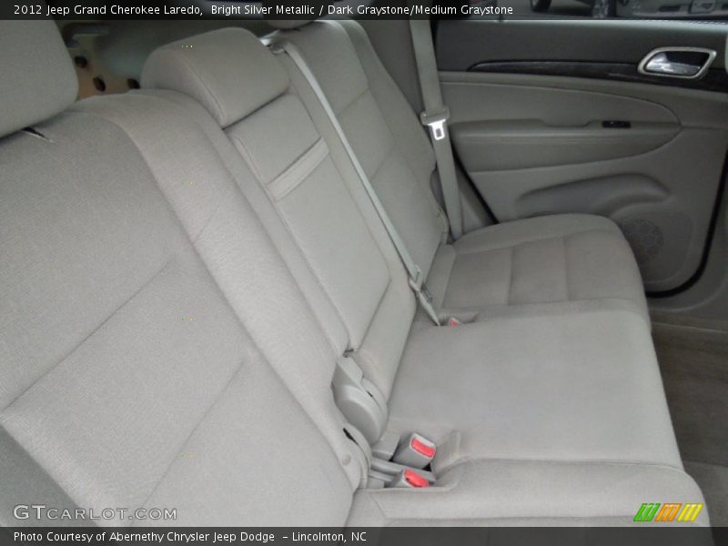Bright Silver Metallic / Dark Graystone/Medium Graystone 2012 Jeep Grand Cherokee Laredo