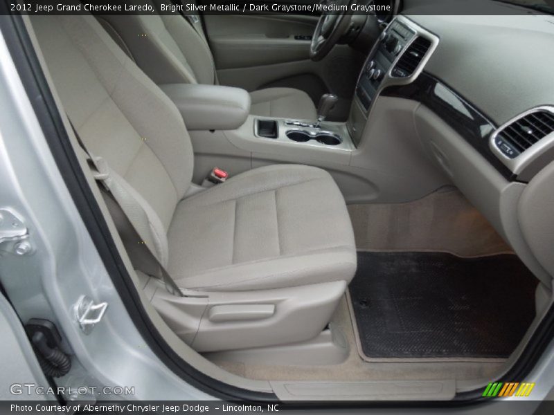 Bright Silver Metallic / Dark Graystone/Medium Graystone 2012 Jeep Grand Cherokee Laredo