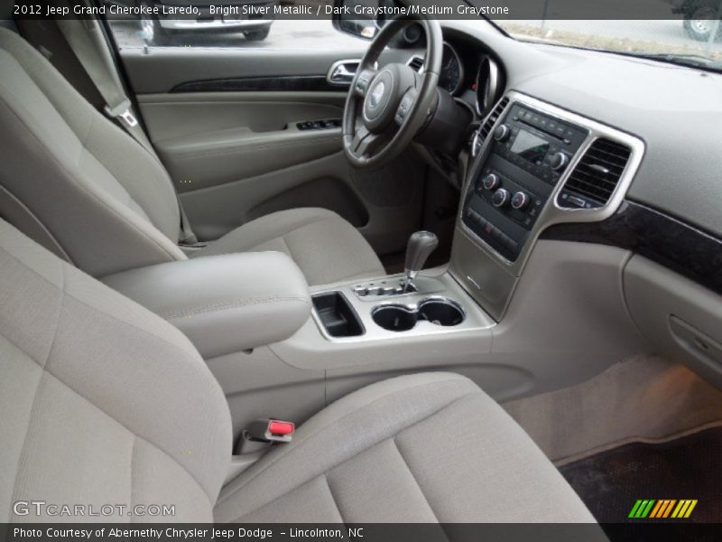 Bright Silver Metallic / Dark Graystone/Medium Graystone 2012 Jeep Grand Cherokee Laredo