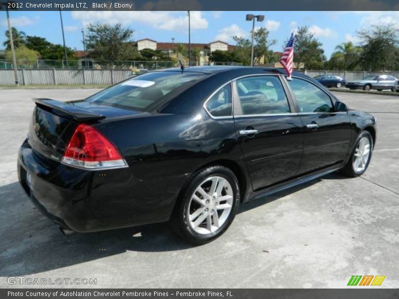 Black / Ebony 2012 Chevrolet Impala LTZ