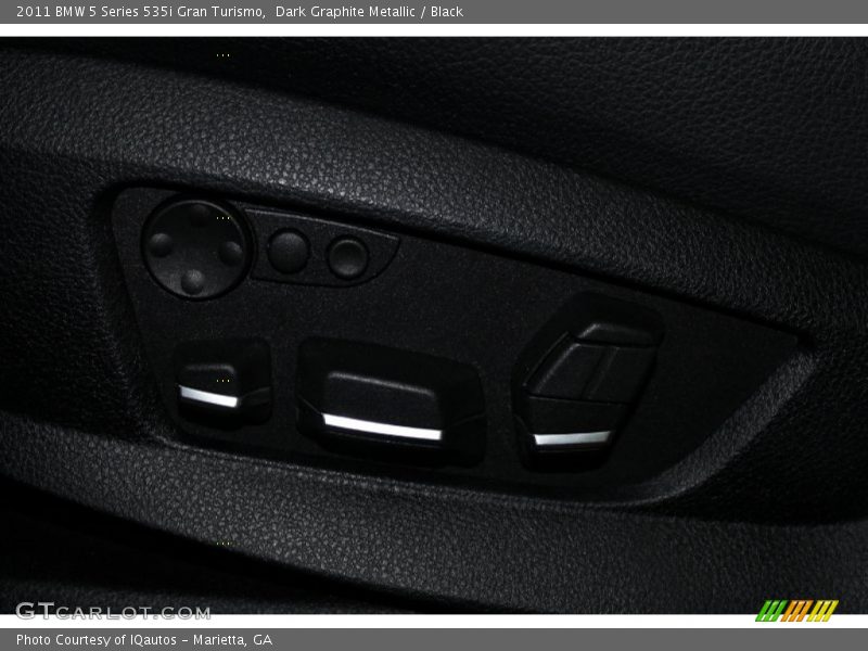 Dark Graphite Metallic / Black 2011 BMW 5 Series 535i Gran Turismo