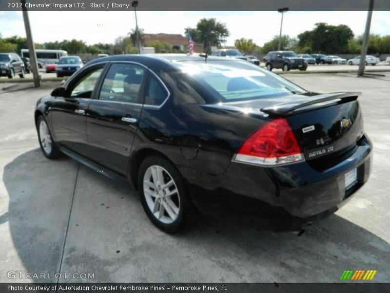 Black / Ebony 2012 Chevrolet Impala LTZ