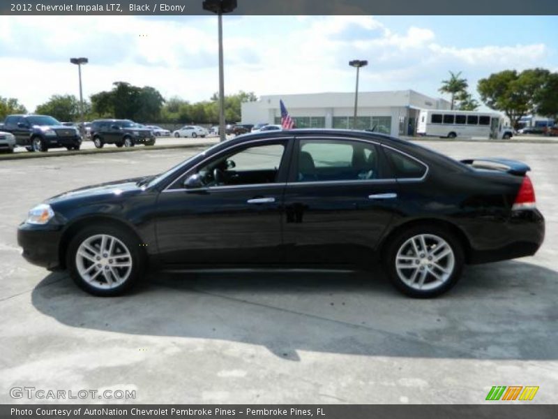 Black / Ebony 2012 Chevrolet Impala LTZ