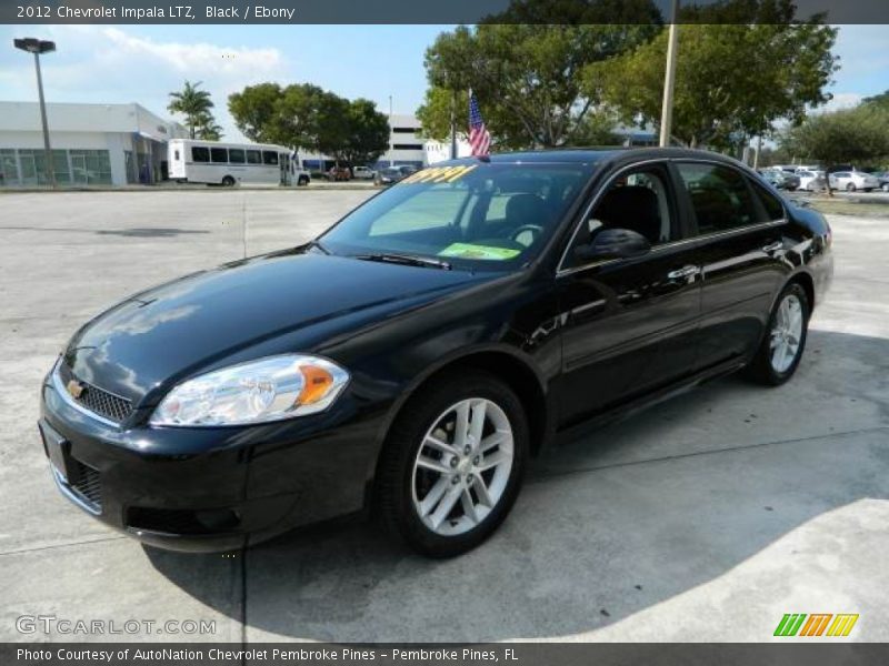 Black / Ebony 2012 Chevrolet Impala LTZ