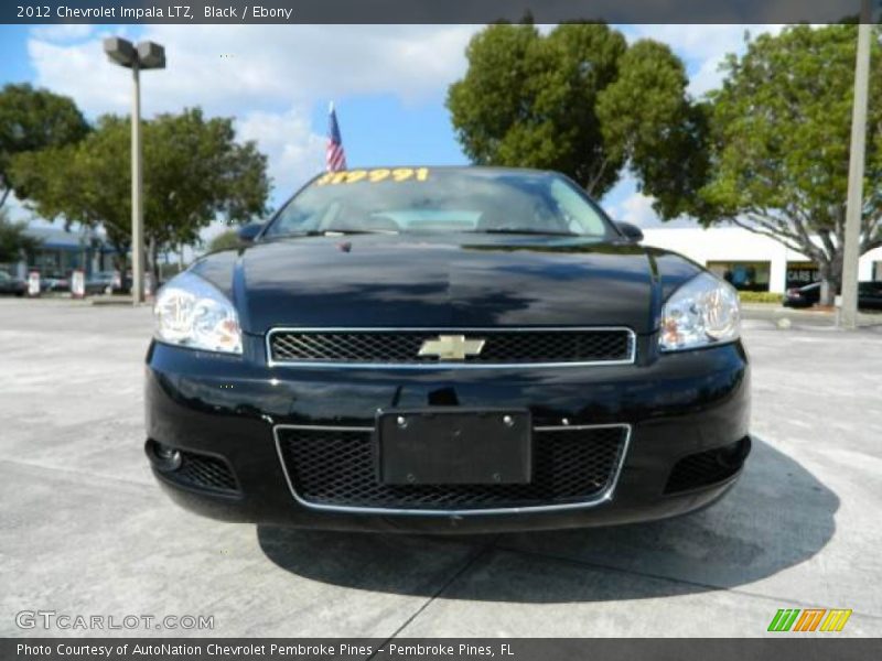 Black / Ebony 2012 Chevrolet Impala LTZ
