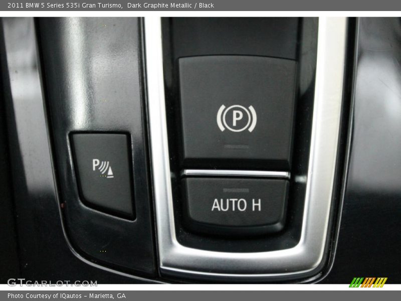 Dark Graphite Metallic / Black 2011 BMW 5 Series 535i Gran Turismo