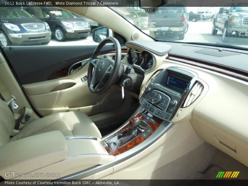 White Diamond Tricoat / Cashmere 2012 Buick LaCrosse FWD