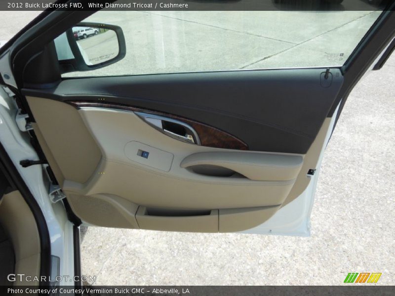 White Diamond Tricoat / Cashmere 2012 Buick LaCrosse FWD