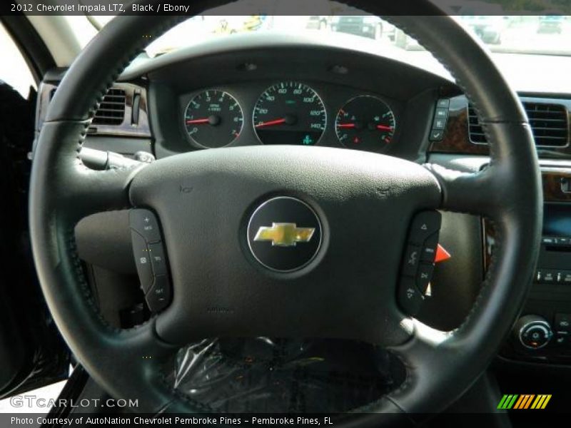 Black / Ebony 2012 Chevrolet Impala LTZ