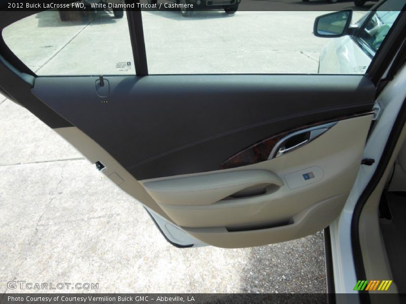 White Diamond Tricoat / Cashmere 2012 Buick LaCrosse FWD