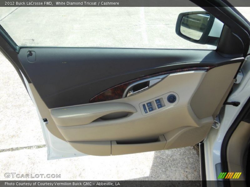 White Diamond Tricoat / Cashmere 2012 Buick LaCrosse FWD