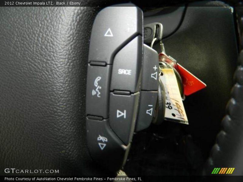 Black / Ebony 2012 Chevrolet Impala LTZ
