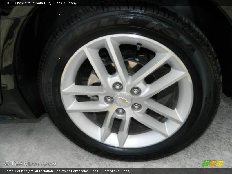 Black / Ebony 2012 Chevrolet Impala LTZ