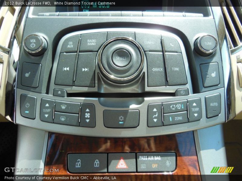 White Diamond Tricoat / Cashmere 2012 Buick LaCrosse FWD