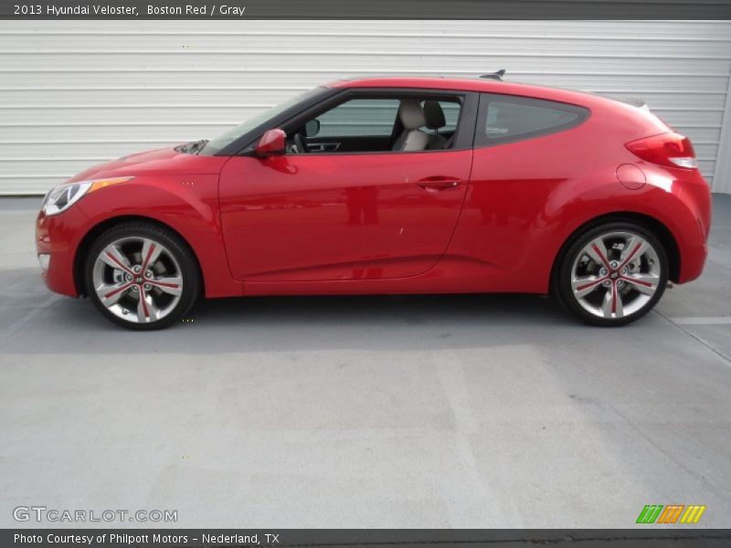  2013 Veloster  Boston Red