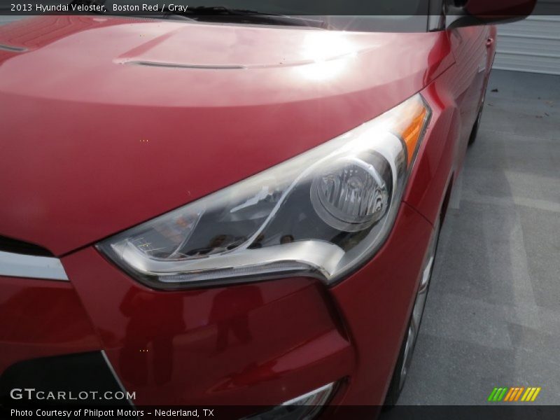 Boston Red / Gray 2013 Hyundai Veloster