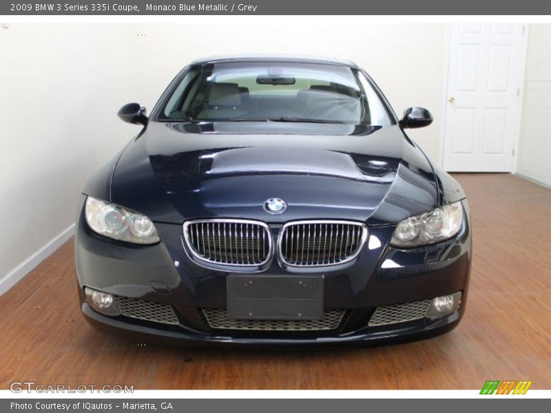 Monaco Blue Metallic / Grey 2009 BMW 3 Series 335i Coupe