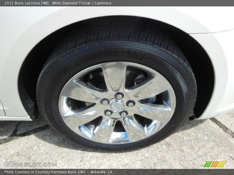 White Diamond Tricoat / Cashmere 2012 Buick LaCrosse FWD