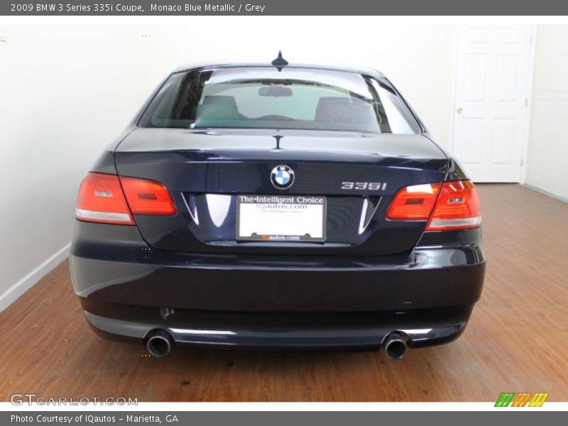 Monaco Blue Metallic / Grey 2009 BMW 3 Series 335i Coupe