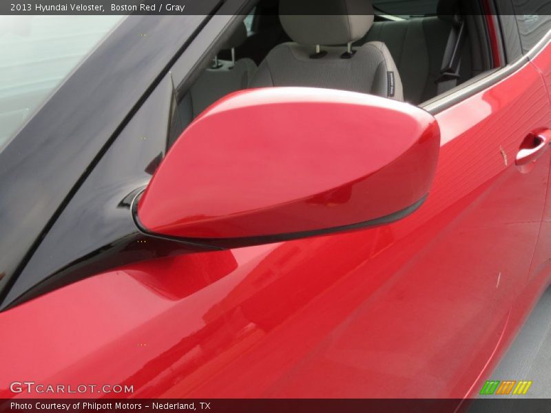 Boston Red / Gray 2013 Hyundai Veloster