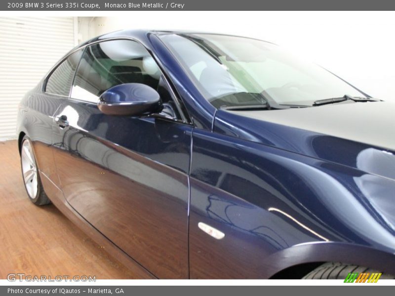 Monaco Blue Metallic / Grey 2009 BMW 3 Series 335i Coupe