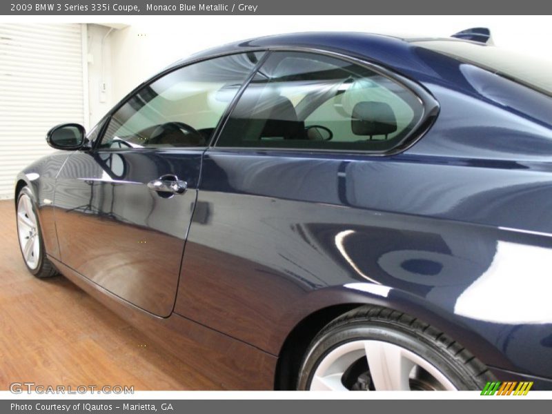Monaco Blue Metallic / Grey 2009 BMW 3 Series 335i Coupe