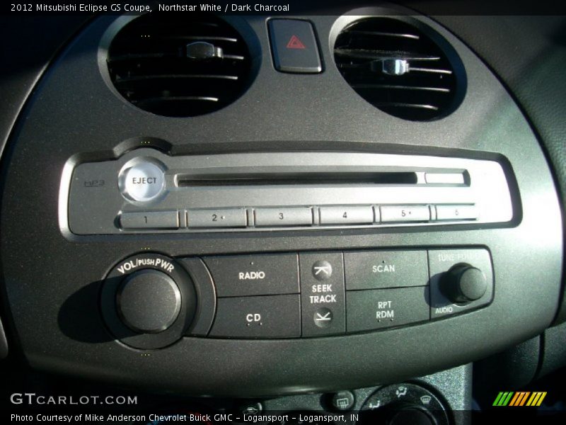 Northstar White / Dark Charcoal 2012 Mitsubishi Eclipse GS Coupe