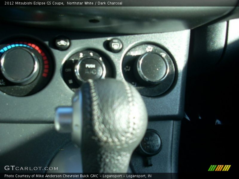 Northstar White / Dark Charcoal 2012 Mitsubishi Eclipse GS Coupe