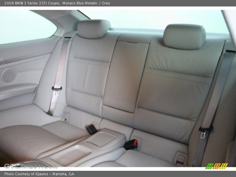 Rear Seat of 2009 3 Series 335i Coupe