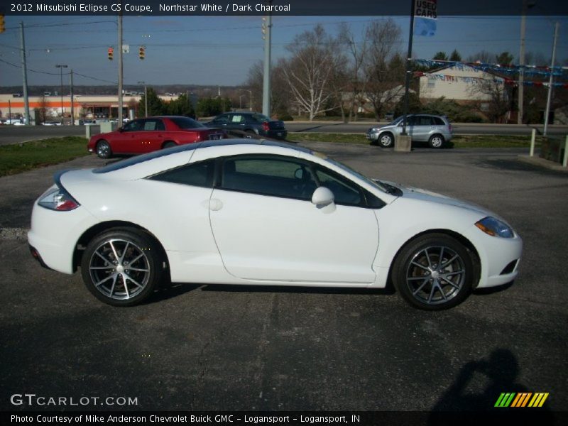 Northstar White / Dark Charcoal 2012 Mitsubishi Eclipse GS Coupe