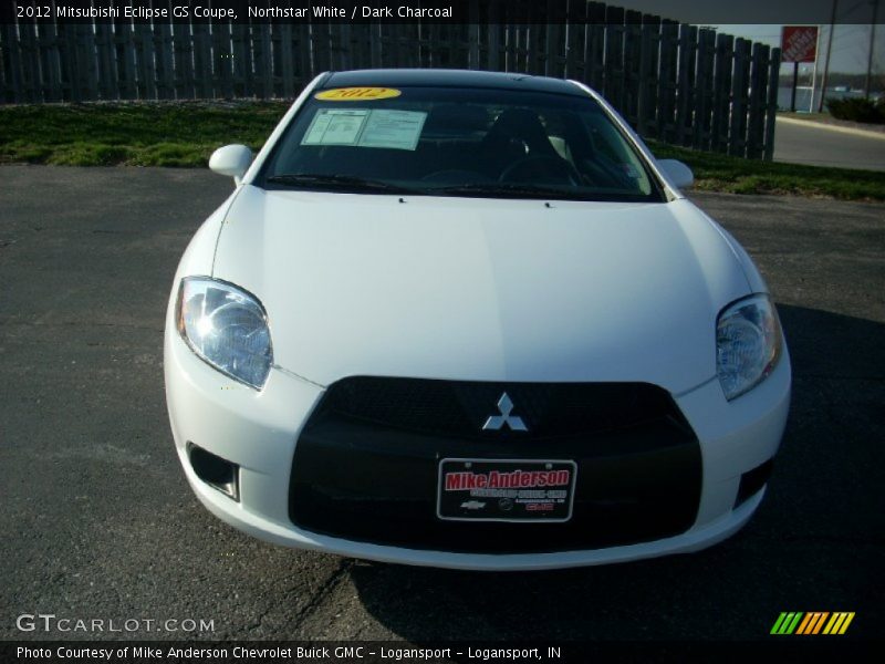 Northstar White / Dark Charcoal 2012 Mitsubishi Eclipse GS Coupe