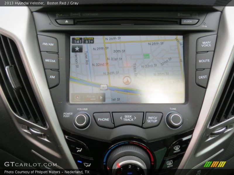 Navigation of 2013 Veloster 