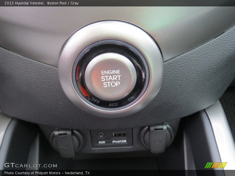 Controls of 2013 Veloster 