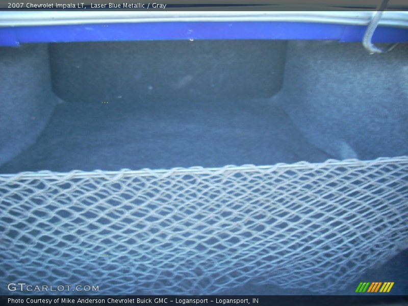 Laser Blue Metallic / Gray 2007 Chevrolet Impala LT