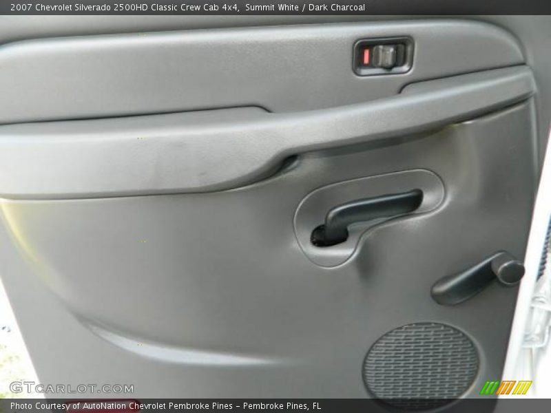 Summit White / Dark Charcoal 2007 Chevrolet Silverado 2500HD Classic Crew Cab 4x4