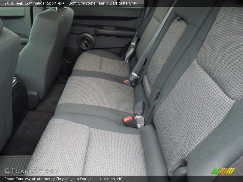 Light Graystone Pearl / Dark Slate Gray 2008 Jeep Commander Sport 4x4