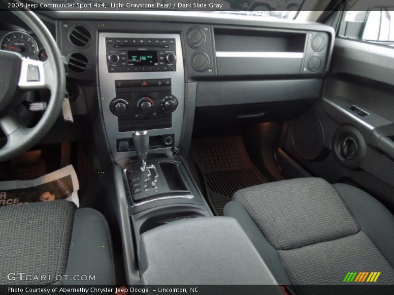 Light Graystone Pearl / Dark Slate Gray 2008 Jeep Commander Sport 4x4