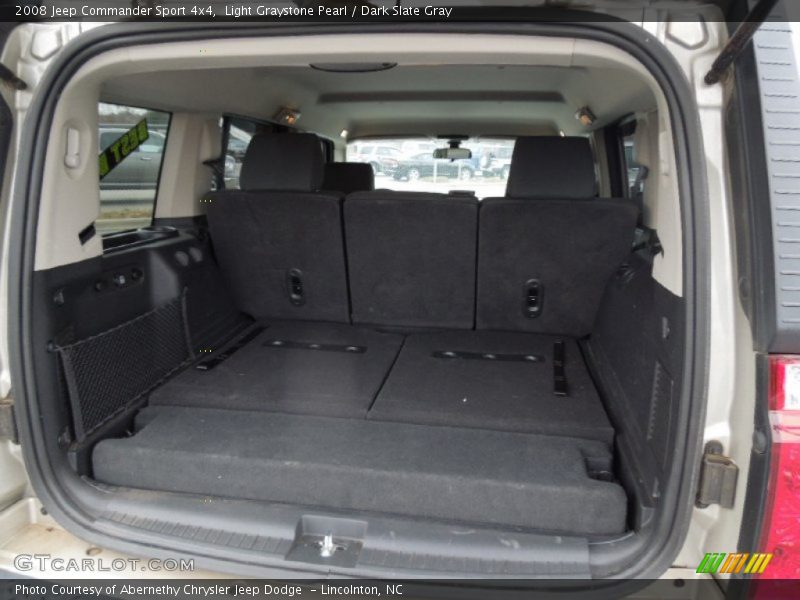 Light Graystone Pearl / Dark Slate Gray 2008 Jeep Commander Sport 4x4