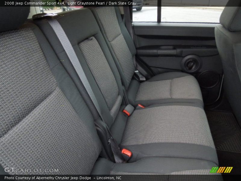 Light Graystone Pearl / Dark Slate Gray 2008 Jeep Commander Sport 4x4